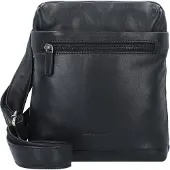Jack kinsky Brisbane Crossbody-laukku Nahka 22 cm Musta