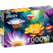 Enjoy Puzzle ENJOY Flowers in the Rain 1000p palapeli