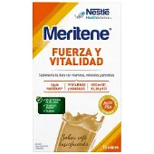MERITENE Voimaa Ja Elinvoimaa 15x30 G Ravintolisä Kofeiiniton Kahvi