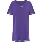 LASCANA Yöpaita violetinsininen / valkoinen