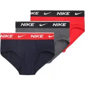 Nike Boys Hip Briefs 3Pk - Red - 128/132