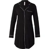 Hunkemoller Shirtdress Ls Jersey Essenti - Black - XXL