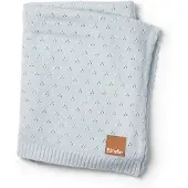 Elodie details Pointelle Blanket - Bermuda Blue - Blue - ONE SIZE