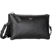Braun Büffel Hanna Crossbody-laukku Nahka 21 cm Musta