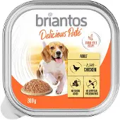 Briantos 27x300g Delicious Paté nauta koiran märkäruoka