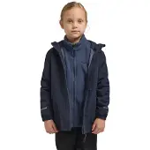 Jack Wolfskin Kids' Iceland 3-in-1 Jacket Night Blue 3 in 1 -takit 104