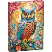 CherryPazzi Quilled Owl 1000p palapeli