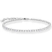 Thomas Sabo hopea rannekoru tennis A2167-051-14-L21V