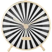 Karlsson herätyskello Candy Swirl black & white KA6008BK