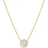 Nomination Seidivina hopeakaulakoru zirkonioilla Yellow Gold 241402/012