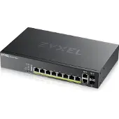 Zyxel GS2220-10HP-EU0101F - Hallittava Layer 2 10-porttinen Gigabitin Ethernet Power over Ethernet -kytkin, Musta