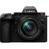 Panasonic Lumix G9 II + 12-60mm F3.5-5.6, 25,21 MP, 11552 x 8672 pikseliä, Live MOS, 5.8K, Kosketusnäyttö, Musta
