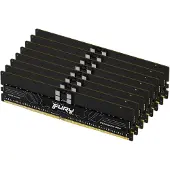 Kingston 256GB (8 x 32GB) FURY Renegade Pro DDR5 RDIMM, 6400MHz, ECC, CL32, 1.40V, musta