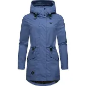 Ragwear Toiminnallinen takki 'Alysa' sininen / musta