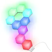 Trust Vybz Hexagon RGB LED valopaneeli aloituspakkaus (9 kpl)
