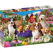 Enjoy Puzzle ENJOY Puppy Patch 1000p palapeli