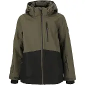 Whistler Drizzle, laskettelutakki, juniori, tummanvihreä