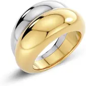 Edblad Furo Duo Ring Mixed - Gold - M/17.5MM