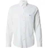 Gant Reg Cotton Linen Shirt - White - XXXL