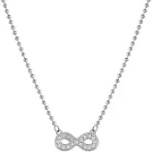 Nomination Soffio D'amore teräskaulakoru zirkonioilla Infinite 134001/024
