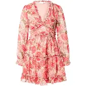 Vila Viemsa L/S Short Dress/Dc/Ka - Red - 34