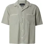 Abercrombie & Fitch Anf Mens Wovens - Green - XXL