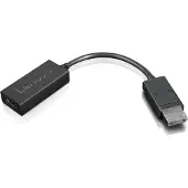 Lenovo DisplayPort to HDMI 2.0b - Sovitin, Musta