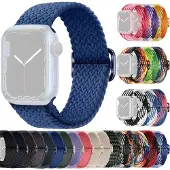 SKALO Punottu -ranneke Apple Watch Series 10 46mm - Sininen