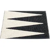Pappelina Vivi matto 70x60 cm black / vanilla