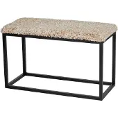 Skinnwille Palle Penkki 80x35 cm Toffée/Black