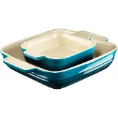 Le Creuset - Signature Uunivuokasetti 23+13 cm Deep Teal
