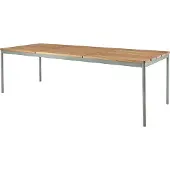 Brafab Nox ruokapöytä 90x238 cm Bambu/Dusty Green