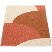 Pappelina Hill matto Brick/Rust/Cream 70 x 90cm