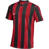 Nike Pelipaita Dri-fit Striped Division V - Punainen/musta/valkoinen, koko X-Small