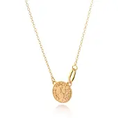 Lumoava Penny kullattu kaulakoru L66251100000
