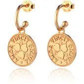 Lumoava Penny kullatut korvakorut L64251100000