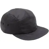 Knowledge cotton apparel Vent Riptop 90 5-Panel Cap - Black - ONE SIZE