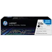 HP 125A -laservärikasettipakkaus, musta, 2 kpl