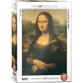 Eurographics Mona Lisa by Leonardo da Vinci Smart Cut (1000)