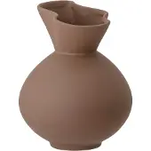 Bloomingville Nica Vase, Brun, Stentøj - Brown - ONE SIZE