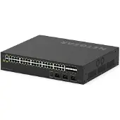 Netgear AV Line M4250-40G8XF-PoE++ - Kytkin - L3 - Hallittu - 40 x 10/100/1000 (PoE++) + 8 x 1 Gigabit / 10 Gigabit SFP+ - ilmavirta vierekkäin - t...