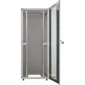 Intellinet 715768, Seinään asennettava laitekehikko, 42U, 2000 kg, Säädettävät jalat, 97 kg, Musta