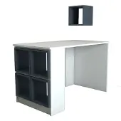 Skye Decor Työpöytälaatikko - valkoinen, sininen