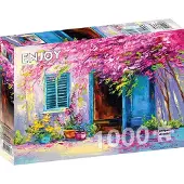 Enjoy Blooming Courtyard 1000p palapeli