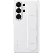 Samsung Galaxy S25 Ultra Standing Grip -suojakuori, valkoinen