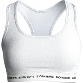 Björn Borg Women's Logo Soft Top 1p Brilliant White XXL