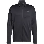 Adidas Men's Terrex Xperior Climawarm Light Fleece Jacket Black Välikerrospuserot S