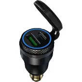 CTR Double Usb/usb-c Din Usb-virtapistoke