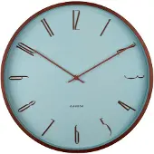 Karlsson seinäkello Scandia misty blue KA6014BL