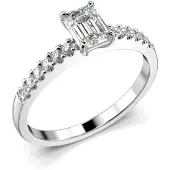 Festive Serena Side 0,62 ct timanttisormus 14-704-062-VK-HSI1